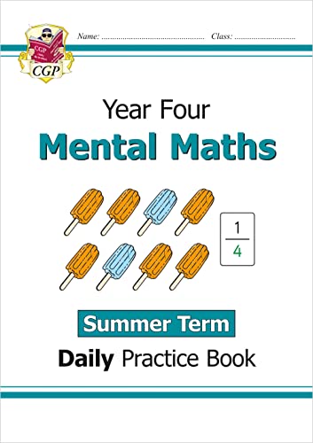 KS2 Mental Maths Year 4 Daily Practice Book: Summer Term (CGP Year 4 Daily Workbooks) von Coordination Group Publications Ltd (CGP)